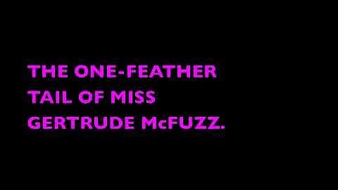 The One-Feather Tail of Miss Gertrude McFuzz/Amayzing Mayzie