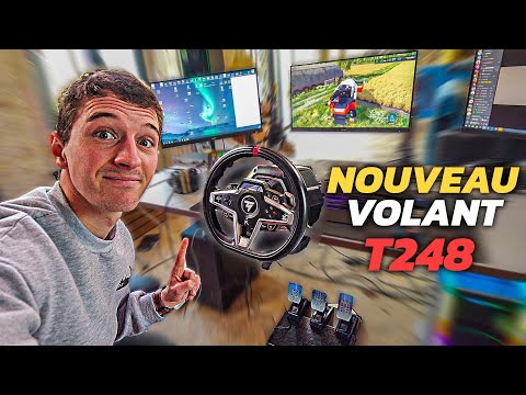 J&rsquo;AI REÇU UN NOUVEAU VOLANT POUR FARMING ! T 248 Thrustmaster