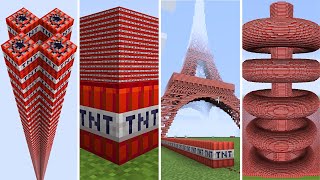 : every minecraft tnt experiment in one video