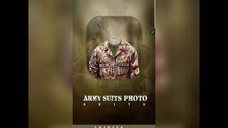 Army Suit Editor – New Commando Suits photo Editor screenshot 4