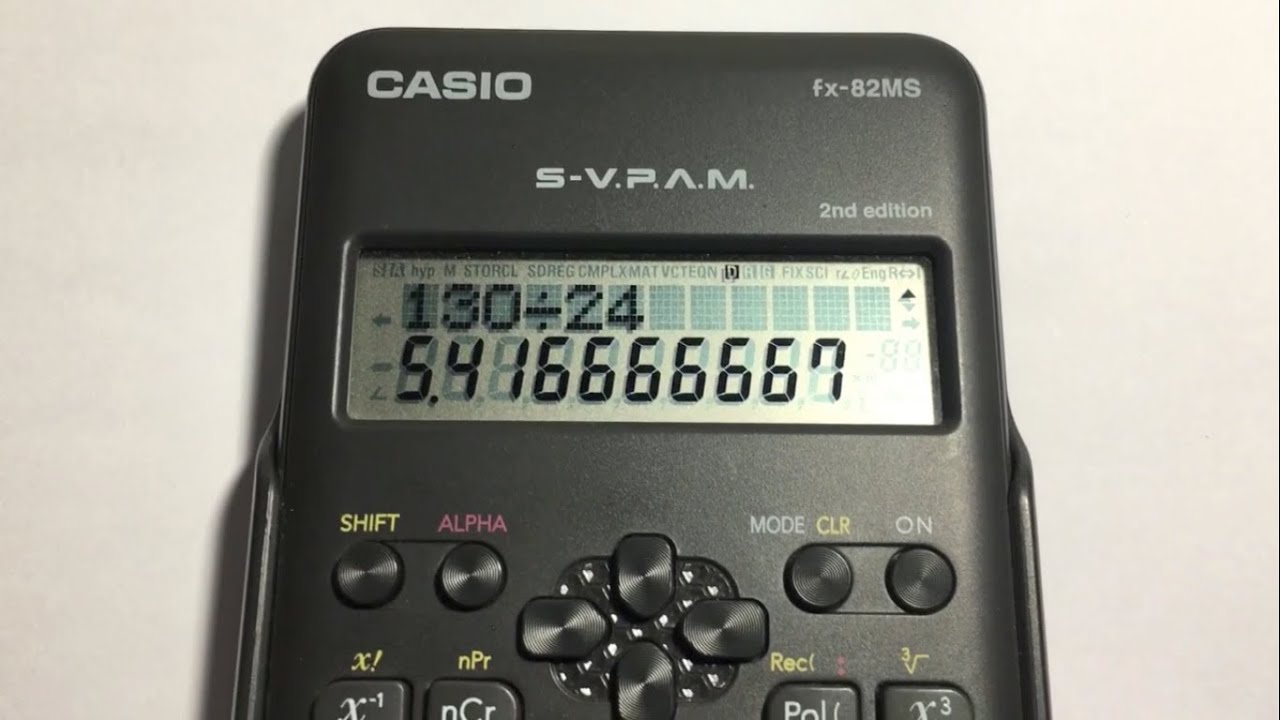 Como Poner Decimales En Calculadora Casio Fx 82ms