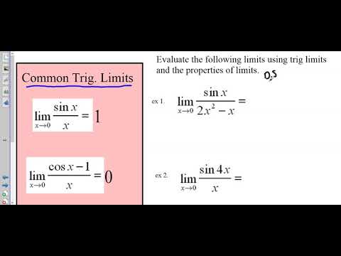trig limits cheat sheet trig limits cheat sheet