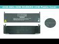 A230-0604-X006 WARNING UVW FANUC Servo Amplifier Plastic Cover Body