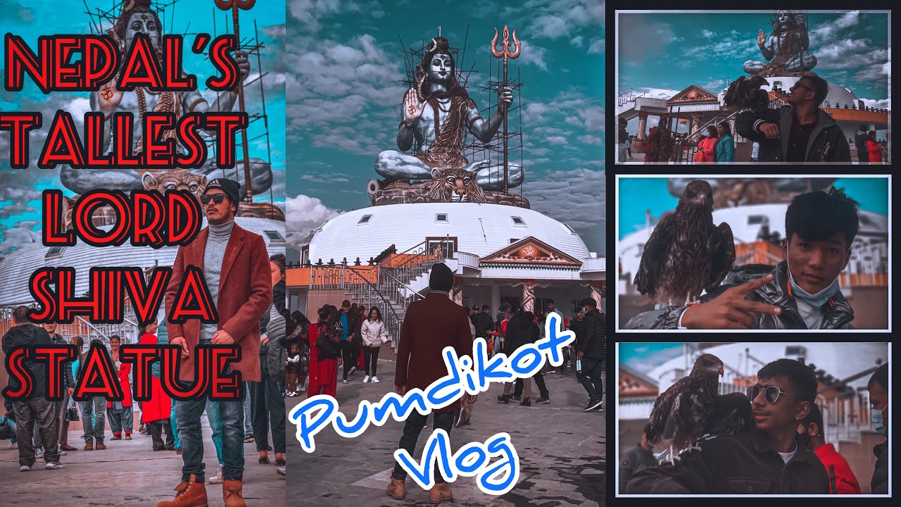 Nepal’s tallest Lord shiva statue | pumdikot vlog  