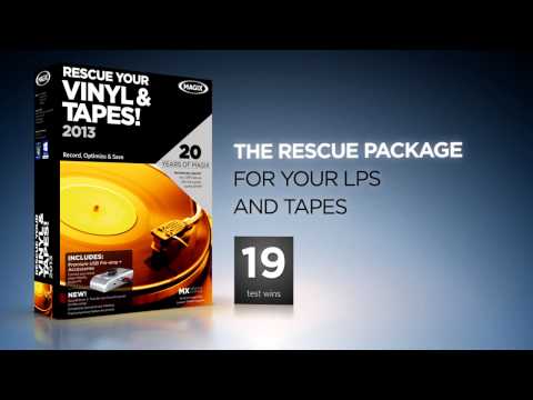 MAGIX Rescue Your Vinyl & Tapes! 2013 (INT) - Convert records to CD