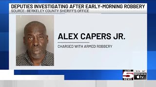 VIDEO: Berkeley County deputies charge man in armed gas station robbery