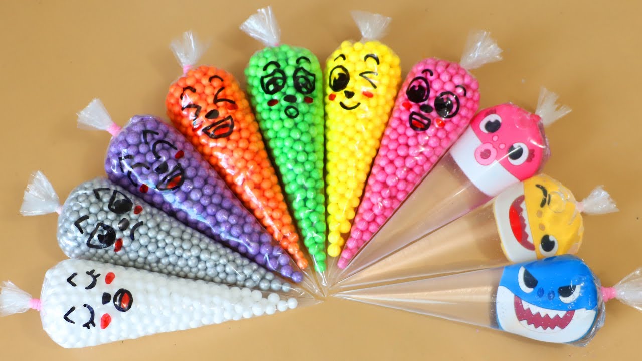 Making Slime with Piping Bags! Most Satisfying Slime Video★ASMR★