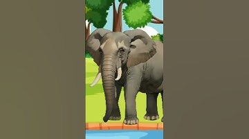 हाथी तालाब में पानी पी रहा था तभी एक कुत्ता उसे पर भोकने लगता है हाथी बोला मैं बड़ाहूं इसीलिएतू चुप🙏