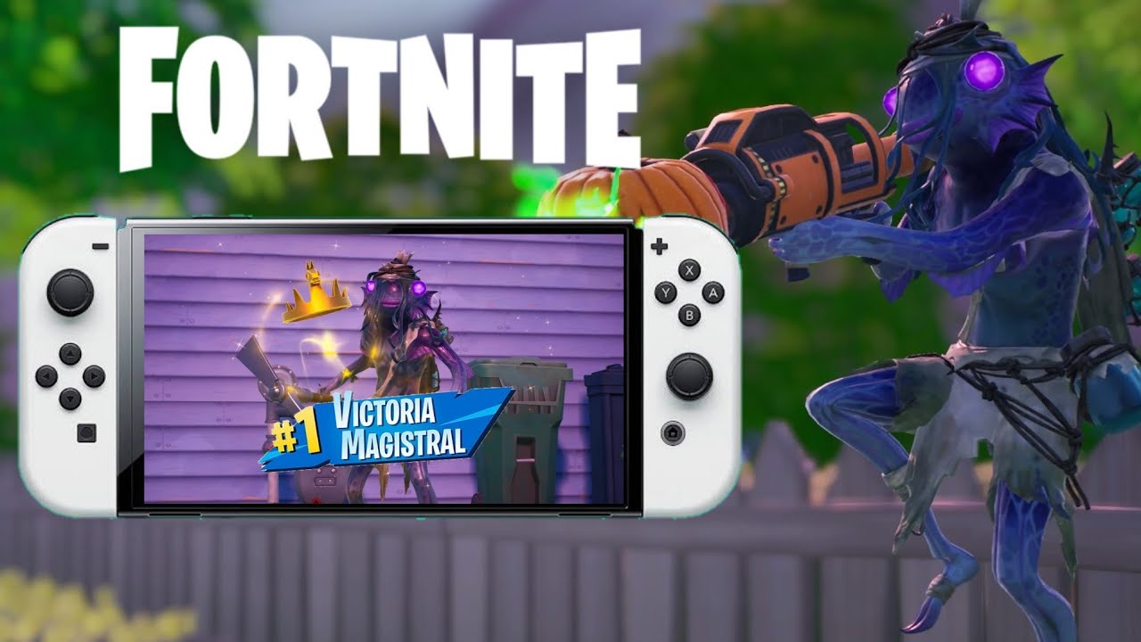 El MEJOR palito de FORTNITE en Nintendo Switch OLED Gameplay Victoria ...