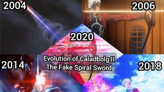 [ Fate-series ] Evolution of Caladbolg II & lll - The Fake Spiral Sword Broken Phantasm