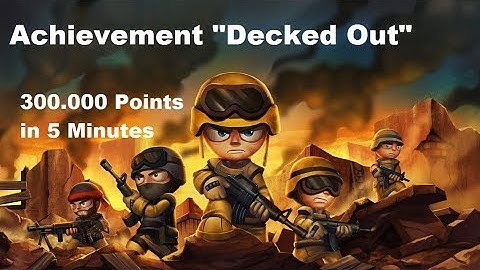 Tiny Troopers - "Decked Out" Achievement + 300.000 Command Points in 5 Minutes