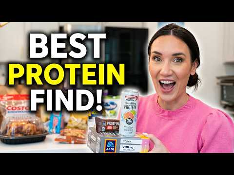 300g High Protein Haul: Best GLP-1 Weight Loss Costco & Aldi Finds (and fiber!) This Month  // LMNT
