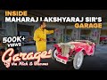 Inside maharaj kumar sahib lakshyarajs garage  garages of the rich and famous  ep01