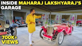 Inside Maharaj Kumar Sahib Lakshyaraj's Garage | Garages of the Rich and Famous | EP01