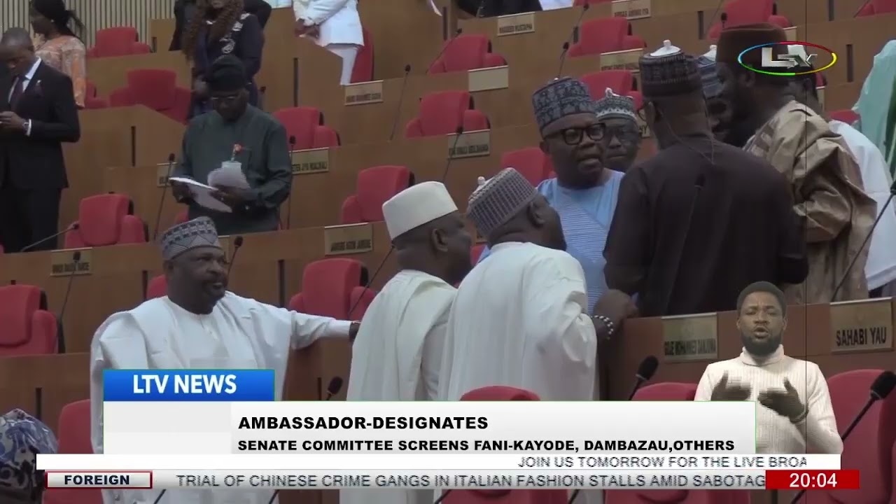 Ambassador Designates: Senate Committee Screens Fani-Kayode, Dambazau, Others