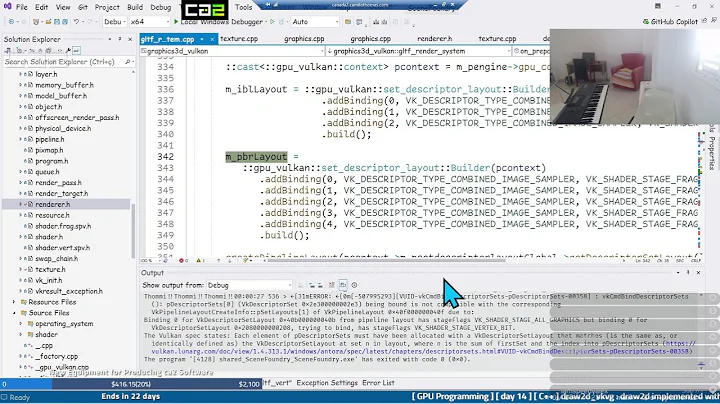 🌌🌍 [ GPU Programming ] [ day 30 ] [ C++ ] [ ca2 ] PBR with IBL at OpenGL, Vulkan, DX11 and DX12