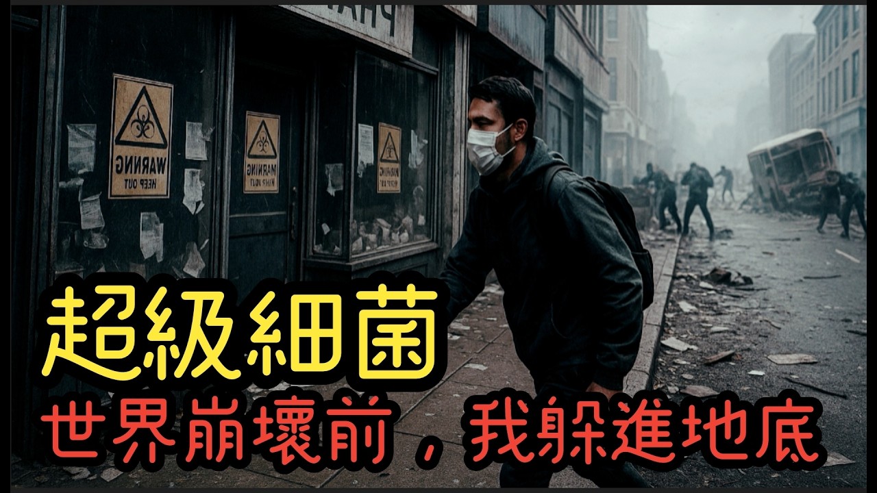 我建了一座地下末日地堡…但世界崩潰的速度比我想像中更快｜末日碉堡｜睡前故事｜歐美科幻｜恐怖故事｜科幻故事｜怪談