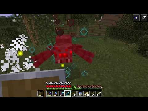 Skeletons shooting each other - Minecraft