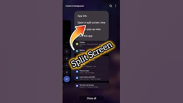 Samsung Hack: Multitask with Split Screen Mode!📱#samsung #smartphone #howto #android