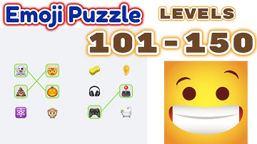 Emoji Puzzle! Levels 100 - 150 Gameplay Walkthrough | (IOS - Android)