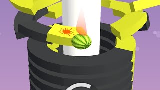 Azis Games Live - Stack Ball Part 7 Android GamePlay
