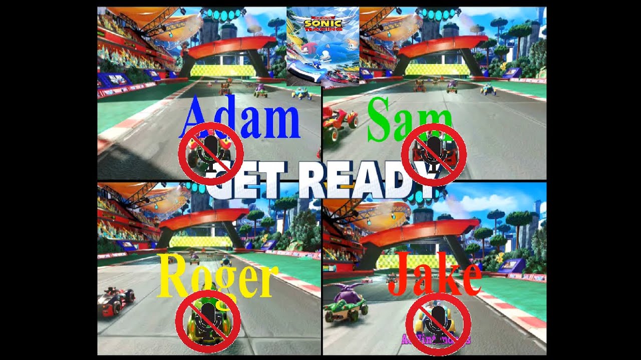 Team Sonic Racing 4 Player Multiplayer Nintendo Switch Version