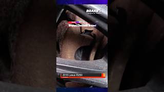 Lexus IS250 2015 Front Brake Inspection Do You Really Need New Brakes? #lexus #is250 #carbrakes