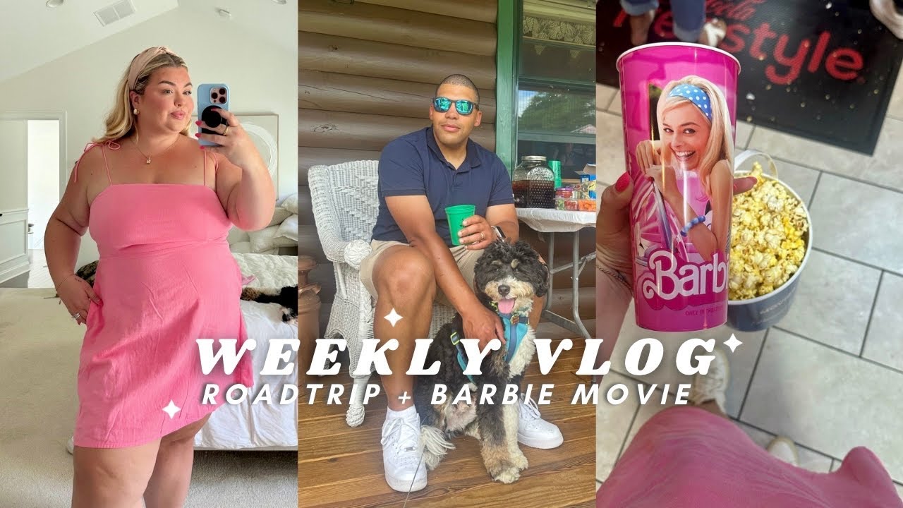FAMILY ROADTRIP TO VERMONT, SEEING THE BARBIE MOVIE, NEW NINJA CREAMI RECIPE | WEEKLY VLOG