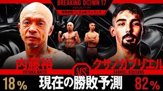 テメェら笑って見てろよ💢ブレイキングダウン最低評価をひっくり返し返してやるよ💢こんな自分ですが応援宜しくお願い致します🙇