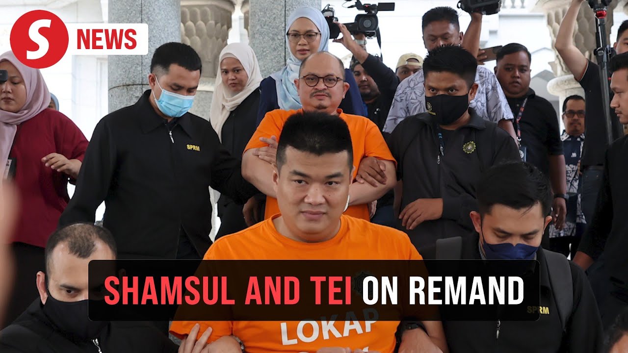 Businessman Albert Tei and Shamsul remanded for six days in MACC probe