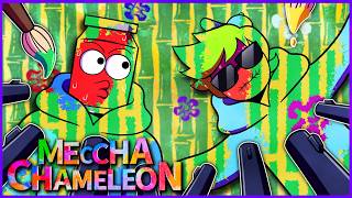 2 Streamers vs 15 Artists... Meccha Chameleon