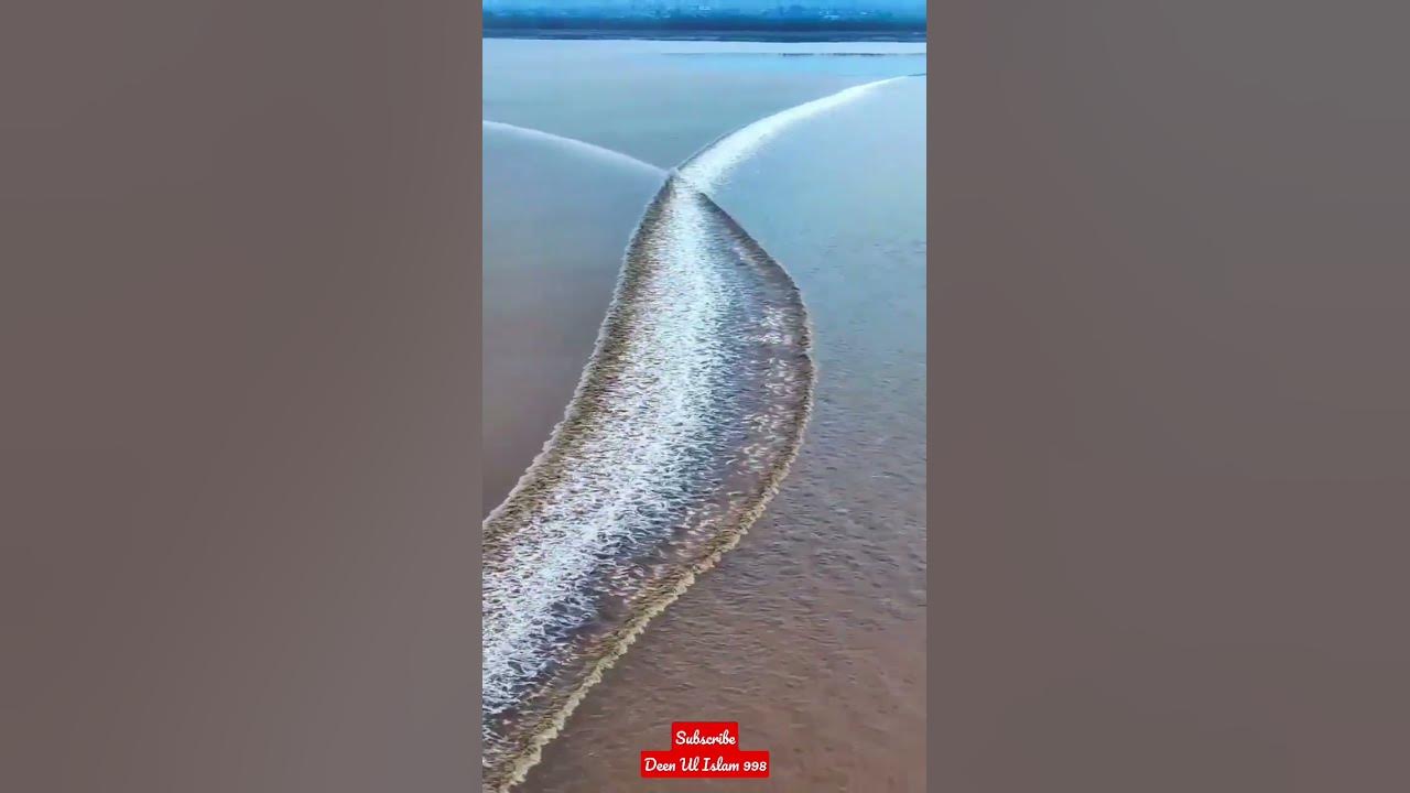 Two Rivers Don't Mix Each Other The PowerOfAllah.. shorts 