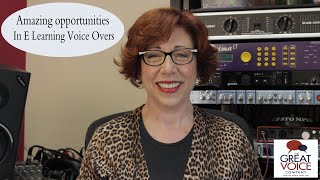 Amazing opportunities in E Learning Voice Overs