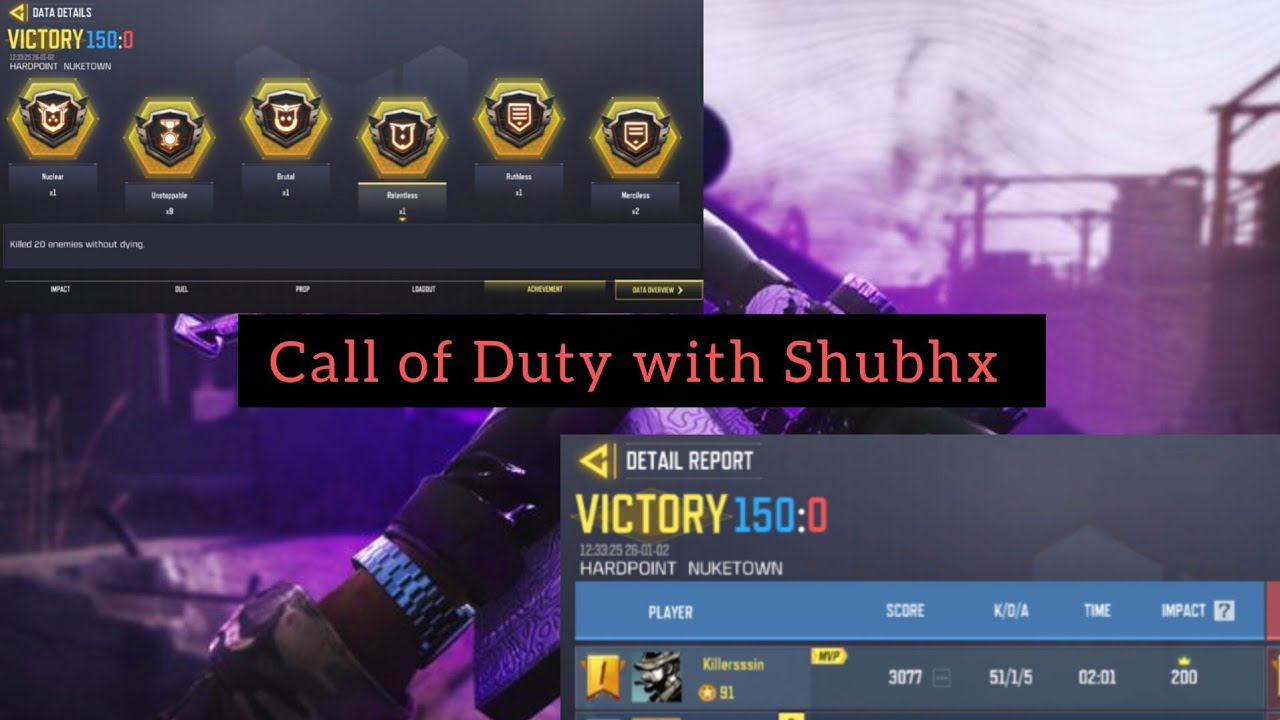 ShubhX is live: Call of Duty with Shubhx 