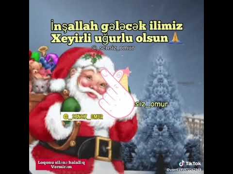 Yeni ilinizi tebrik edirem