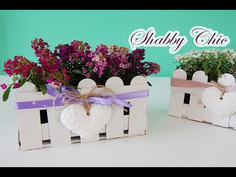 Cassettine SHABBY CHIC , FAI DA TE