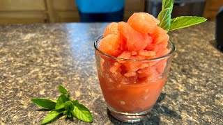 Granizado de Sandia - Receta Perfecta Para el Calor del Verano