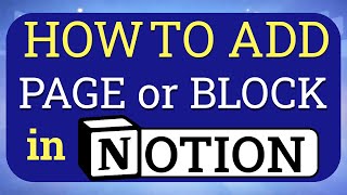 Famous How to Add Page and Block in Notion Net Worth