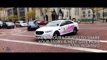IMPD Patrol Cars Receive Cancer Awareness Wraps