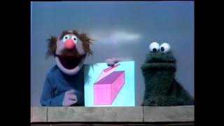 Sesame Street - Cookie Monster and an Anything Muppet look for squares