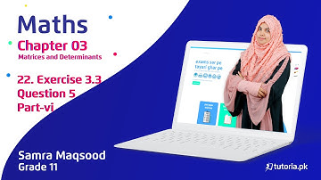 Maths Class 11 | Chapter 3 | Topic 22 | Exercise 3.3 | Question 5 | Part-vi | in urdu | tutoria.pk