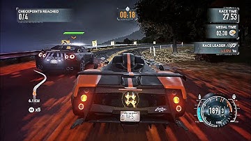 Need for Speed: The Run - Pagani Zonda Cinque - Challenge Series - Panic Attack - Gameplay