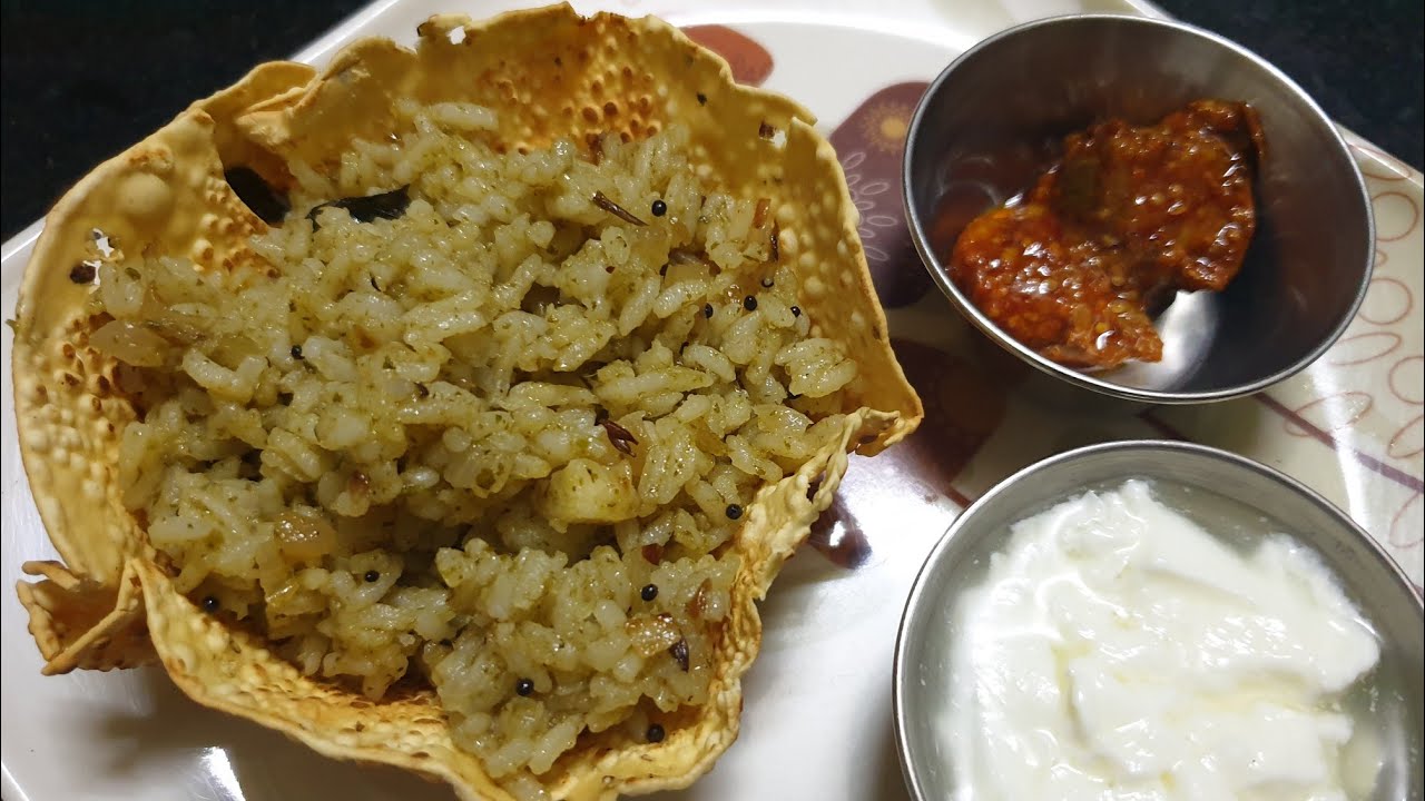फटाफट से बनने वाली Mint fried rice / chutney rice( Mint Nasi goreng ...