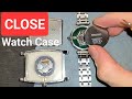 4 Ways To CLOSE Snapback Watch Case NO SPECIAL TOOLS 4 Ways To CLOSE Snapback Watch Case NO SPECIAL TOOLS