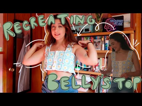 recreating belly's crochet top from "the summer I turned pretty"