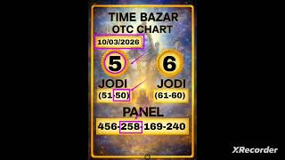 Time Bazar Free Otc Today 11-03-2026 Time Bazar Matka Time Bazar Free Otc Time Bazar Fix Otc