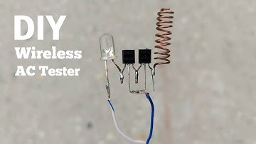 Wireless tester । DIY । C1815 Transistor । LED