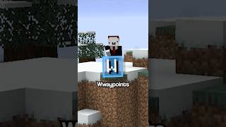 Minecraft Wwaypoints Mod is All You Need #minecraft