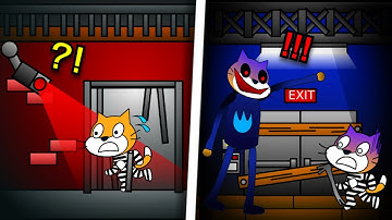 I Made A Prison Horror Game On Scratch..