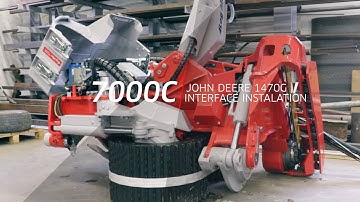 Log Max 7000C and Log Max interface Installation on John Deere 1470G